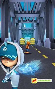 BoBoiBoy Subway Surfer: Run & Dash 3D Subway Game游戲截圖1