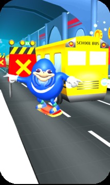 Subway Sonic Ugandan knuckles Temple run Games 3D游戲截圖4