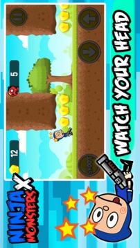 Ninja Hattori Shooter Adventure: Go Run in Jungle游戲截圖4