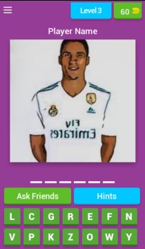 Guess Real Madrid Players游戲截圖5