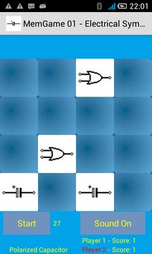 MemGame 01 - Electrical symbols游戲截圖5