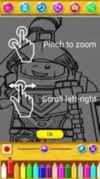 Coloring book for Lego of Ninjago游戲截圖3