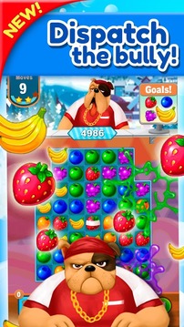 Juicy Fruits Jam Match 3: Fruits Matching Games游戲截圖3