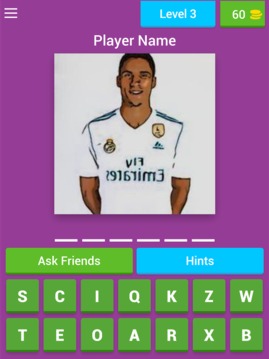 Guess Real Madrid Players游戲截圖1