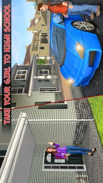 Neighbor Girl Love Story Virtual Family Games游戲截圖3
