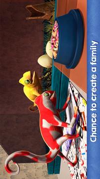 Chameleon Home Pet Lizard Simulator 3D游戲截圖2