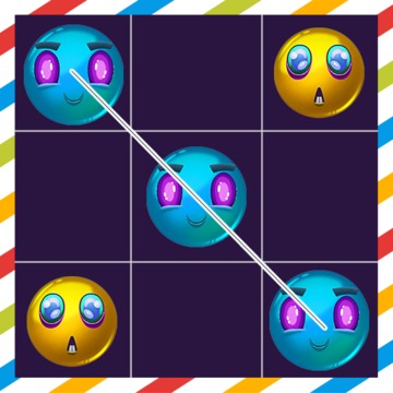 Cool Tic Tac For Emoji - Puzzle Free游戲截圖2