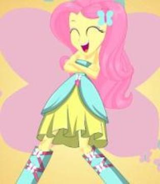 Fluttershy Rarity Rainbow Dash Dress up Games游戲截圖3