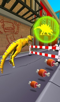 Dino Run: Transform Race Jurassic City Runner游戲截圖2