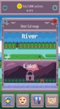 Pixel Fishing - Clicker Game游戏截图4