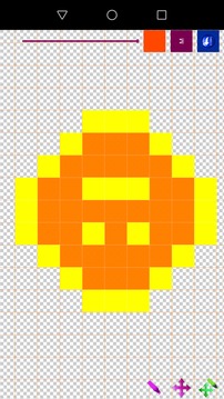 The pixel art : coloring & drawing by pixels游戲截圖2