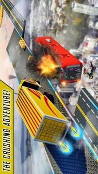 Play Impossible Mega Driving Simulator 2018游戲截圖3