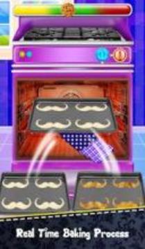 Cooking Lips & Mustache Cookies! Sweet Desserts游戲截圖2