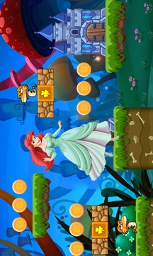 Adventures Princess Ariel Runner World游戲截圖3