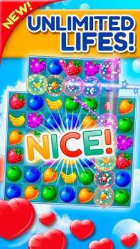 Juicy Fruits Jam Match 3: Fruits Matching Games游戲截圖4