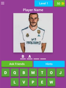 Guess Real Madrid Players游戲截圖3