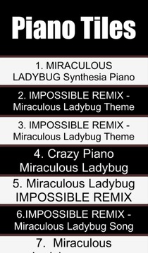 Miraculous Ladybug Piano Tiles游戲截圖3