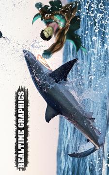 Superhero VS Shark Attack Game游戏截图3