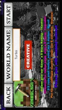 Turbo Craft New City : crafting and survival游戲截圖3