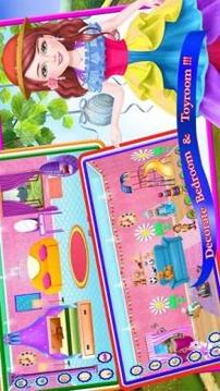 Princess Doll House Interior Decorating game游戲截圖4