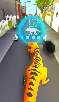 Dino Run: Transform Race Jurassic City Runner游戲截圖5