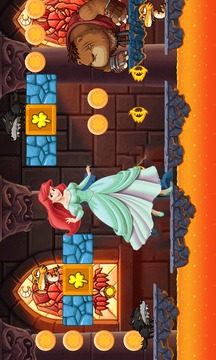Adventures Princess Ariel Runner World游戲截圖2