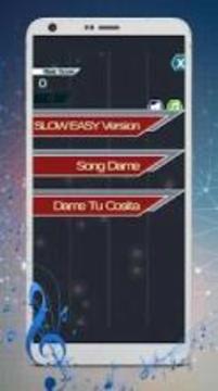 Dame Tu Cosita Piano Tiles Game游戲截圖3