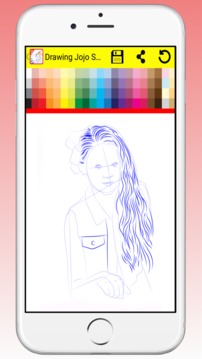 Draw and Coloring Jojo Siwa游戲截圖2