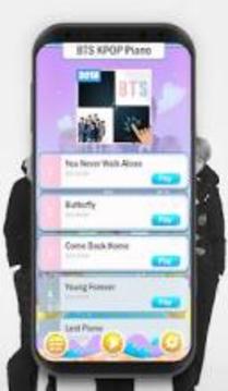 BTS Bangstan Boys Piano Game游戲截圖3