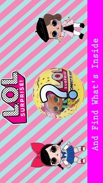 LOL Surprise Dolls Opening eggs : Baby Dolls Game游戲截圖4
