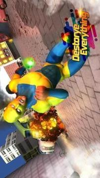 Super Slime Hero City Attack Gangster游戲截圖2