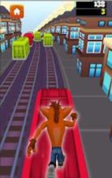 Bandicoot Run Adventure Rail游戲截圖3