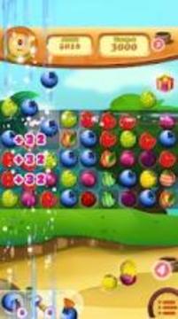 Girl Fruits Farm - Match 3游戲截圖4