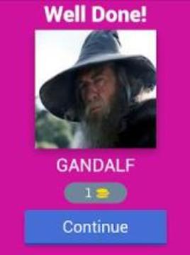 LOTR HOBBIT QUIZ游戲截圖5