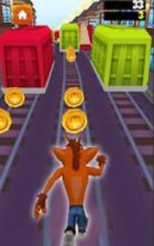 Bandicoot Run Adventure Rail游戲截圖5