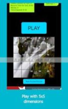 Picture Sliding Block Puzzle游戲截圖1