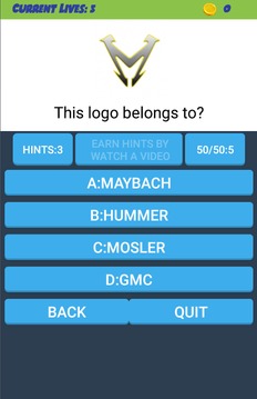 Car Logo Quiz 2018游戲截圖1