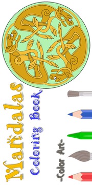 Mandala Coloring Book : Coloring Mandalas pages游戲截圖4