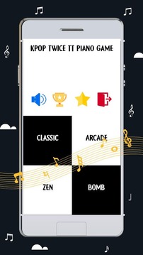 KPOP TWICE TT Piano Game游戲截圖3
