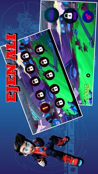 Super Ejen Ali : MATA Super Adventure游戲截圖1