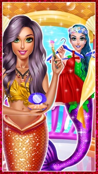Mermaid Princess Chic Dress up游戲截圖5