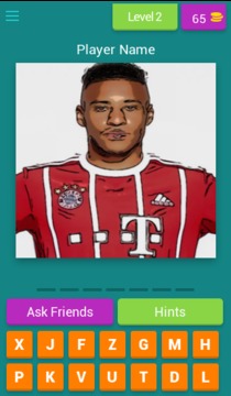Bayern munich Player Quiz游戏截图5