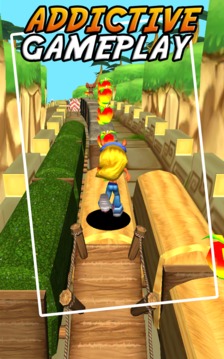 Crash Escape Jungle 3D - Bandicoot Run游戲截圖3