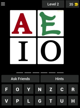 4 Pictures 1 word quiz 2018游戲截圖1