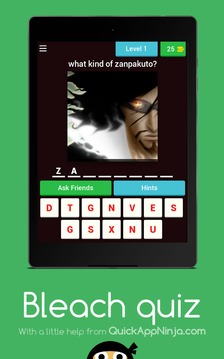 Bleach Quiz游戲截圖1