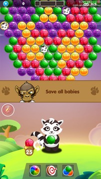 Tomcat Bubble Shooter - Pop Crush 2游戲截圖3