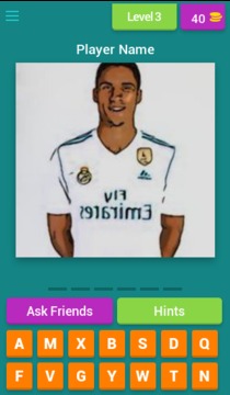 Real Madrid Player Quiz游戲截圖5