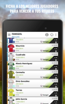 fansgol - Fantasy Fútbol Colombiano游戲截圖2