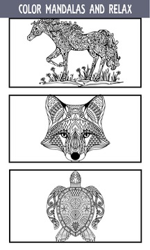 Mandala Coloring Book : Coloring Mandalas pages游戲截圖3