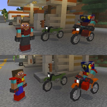 Addon Dirt Bikes 2018 for MCPE游戲截圖3